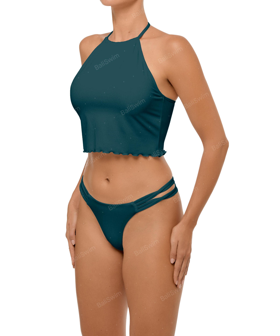 BSWS-B96 Criss cross Strappy Bikini Bottom