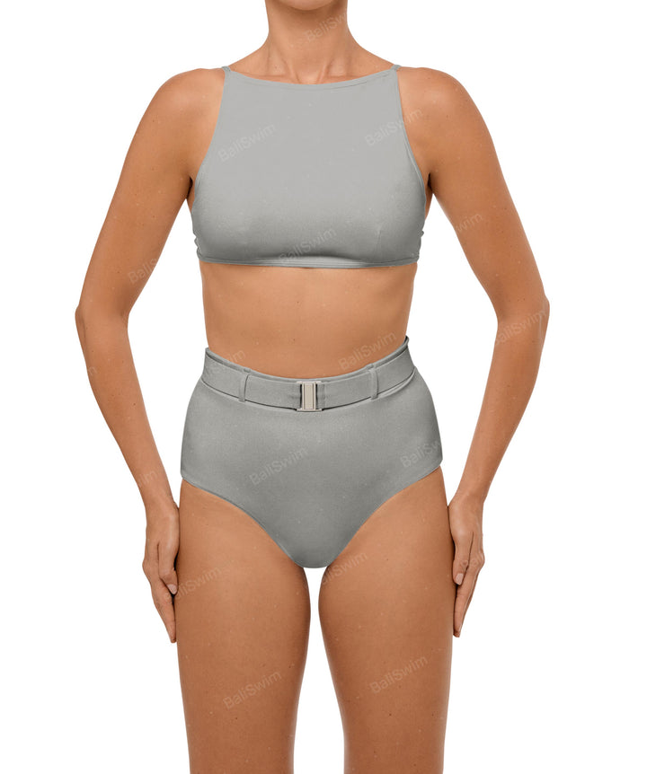BSWS-T98 High Neck Bikini Top