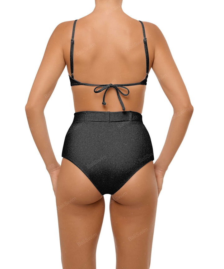 BSWS-T98 High Neck Bikini Top