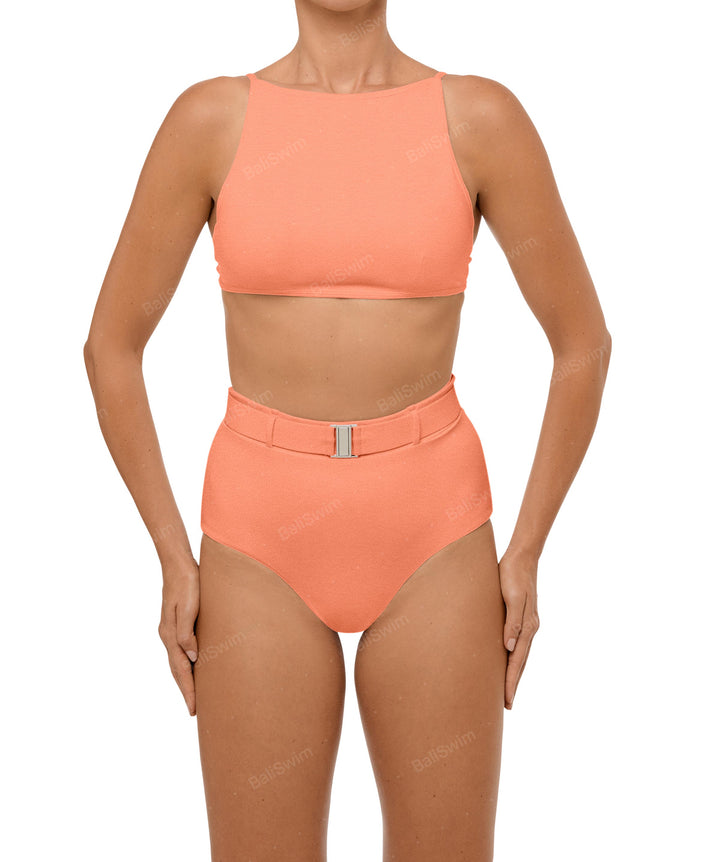 BSWS-T98 High Neck Bikini Top