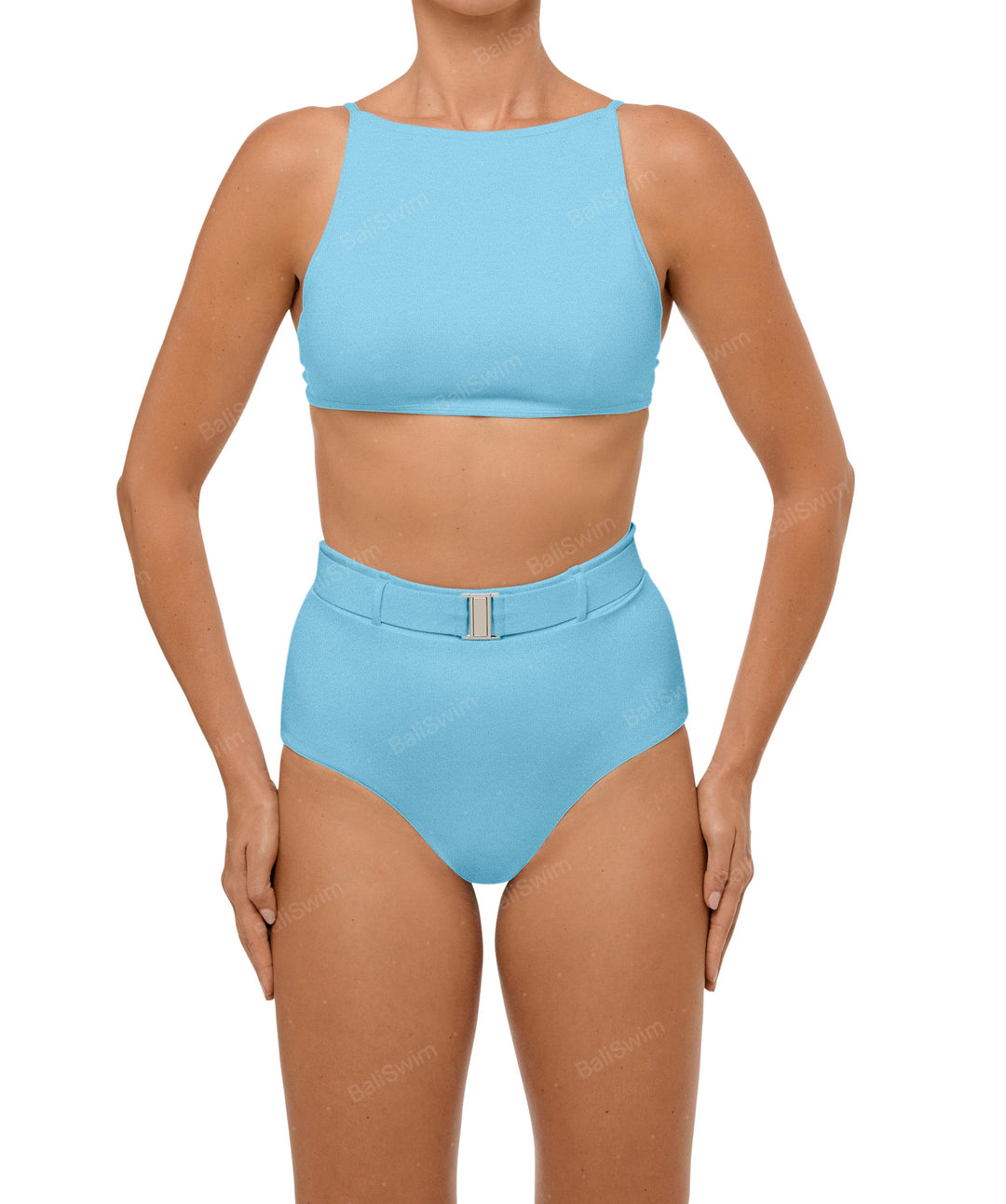 BSWS-T98 High Neck Bikini Top