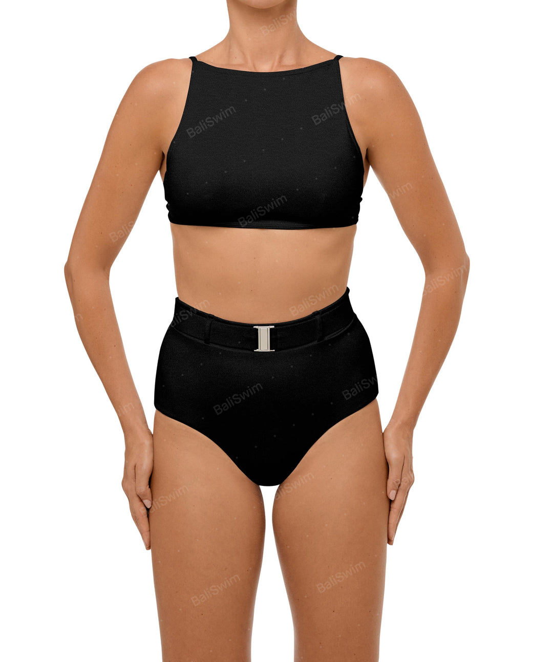 BSWS-T98 High Neck Bikini Top