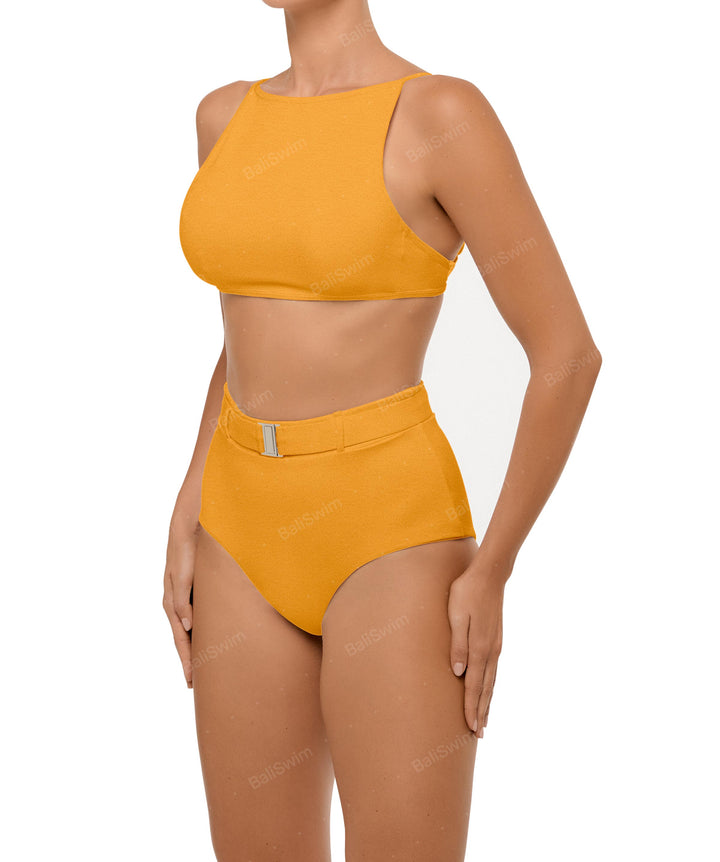 BSWS-T98 High Neck Bikini Top