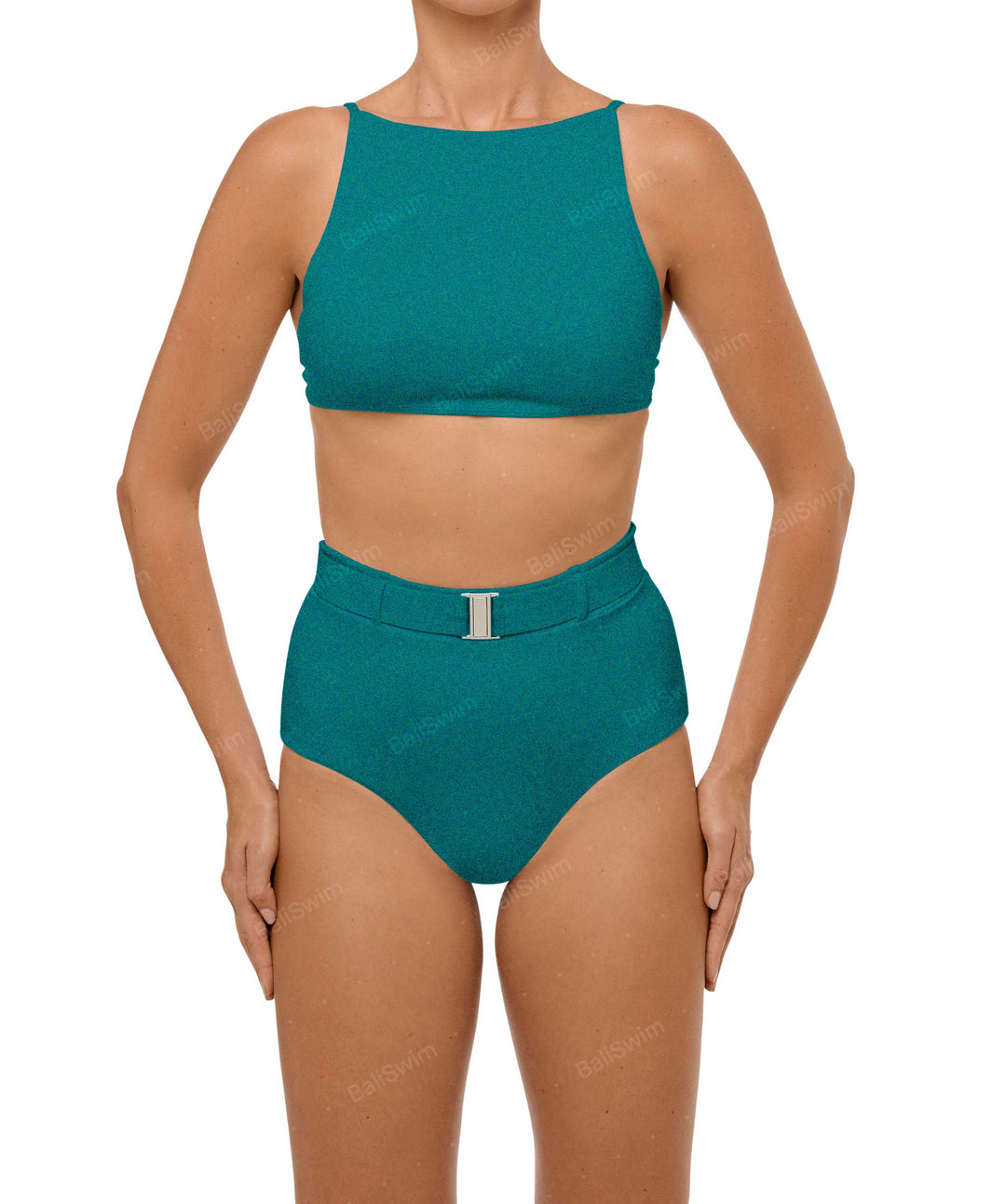 BSWS-T98 High Neck Bikini Top