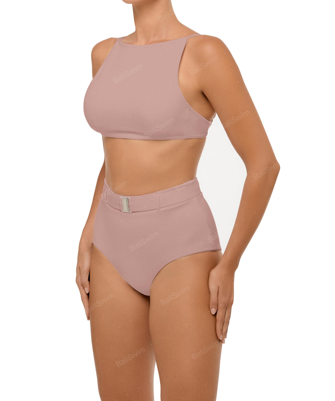 BSWS-T98 High Neck Bikini Top