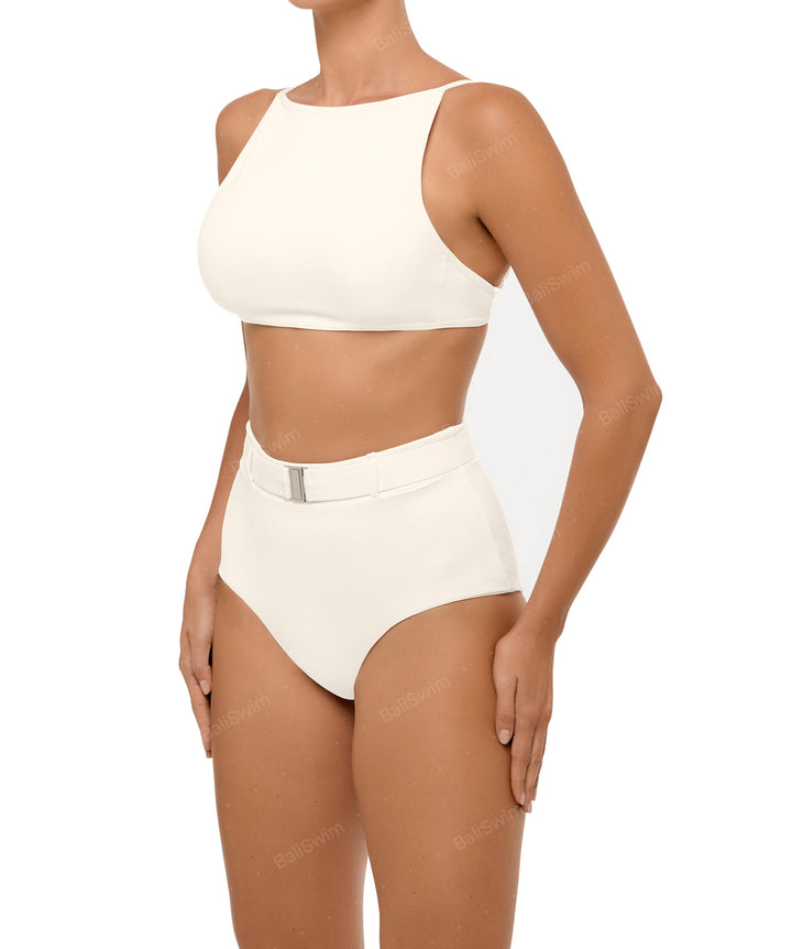 BSWS-T98 High Neck Bikini Top