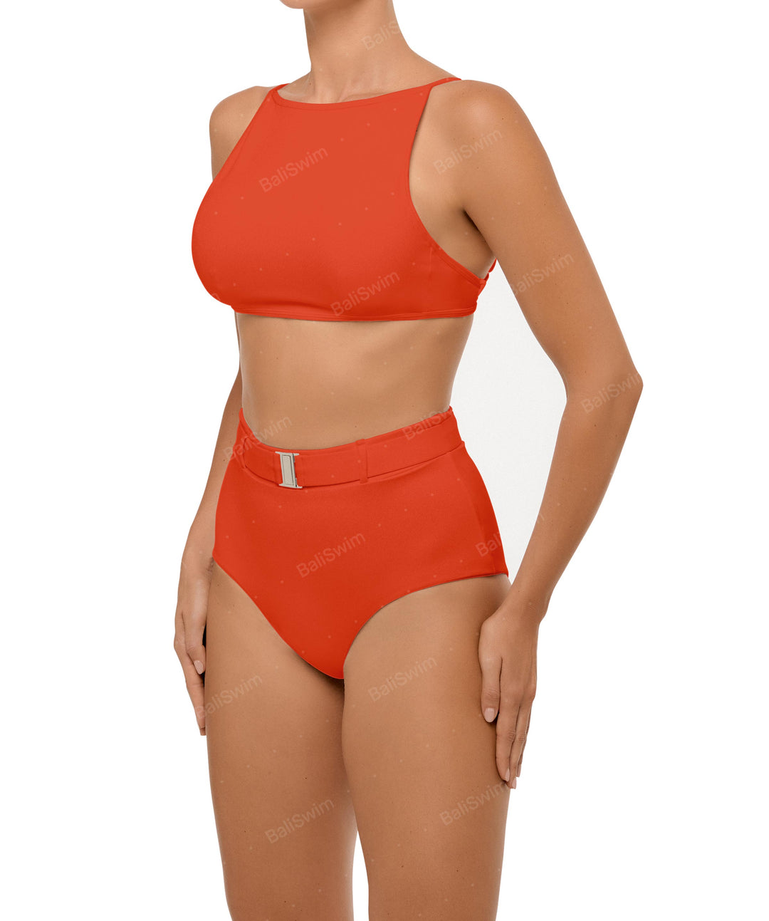 BSWS-T98 High Neck Bikini Top