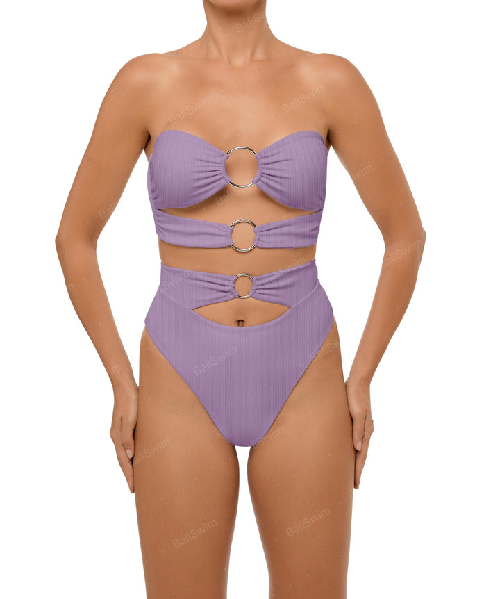 BSWS-T99 O-ring Bandeau Bikini Top