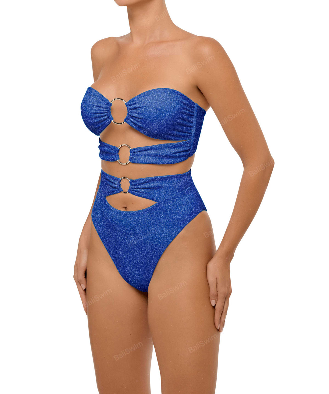 BSWS-T99 O-ring Bandeau Bikini Top