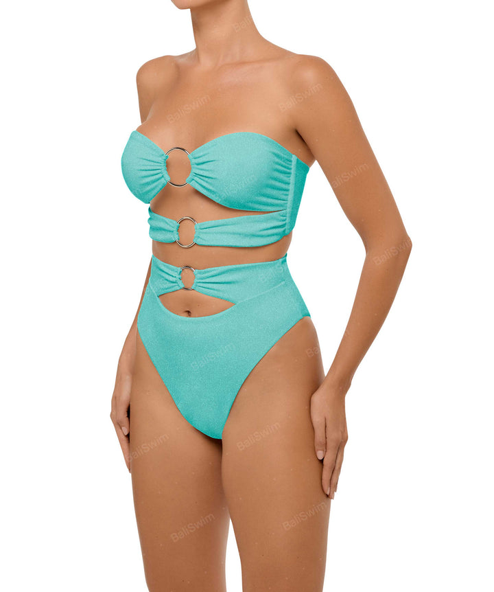 BSWS-T99 O-ring Bandeau Bikini Top