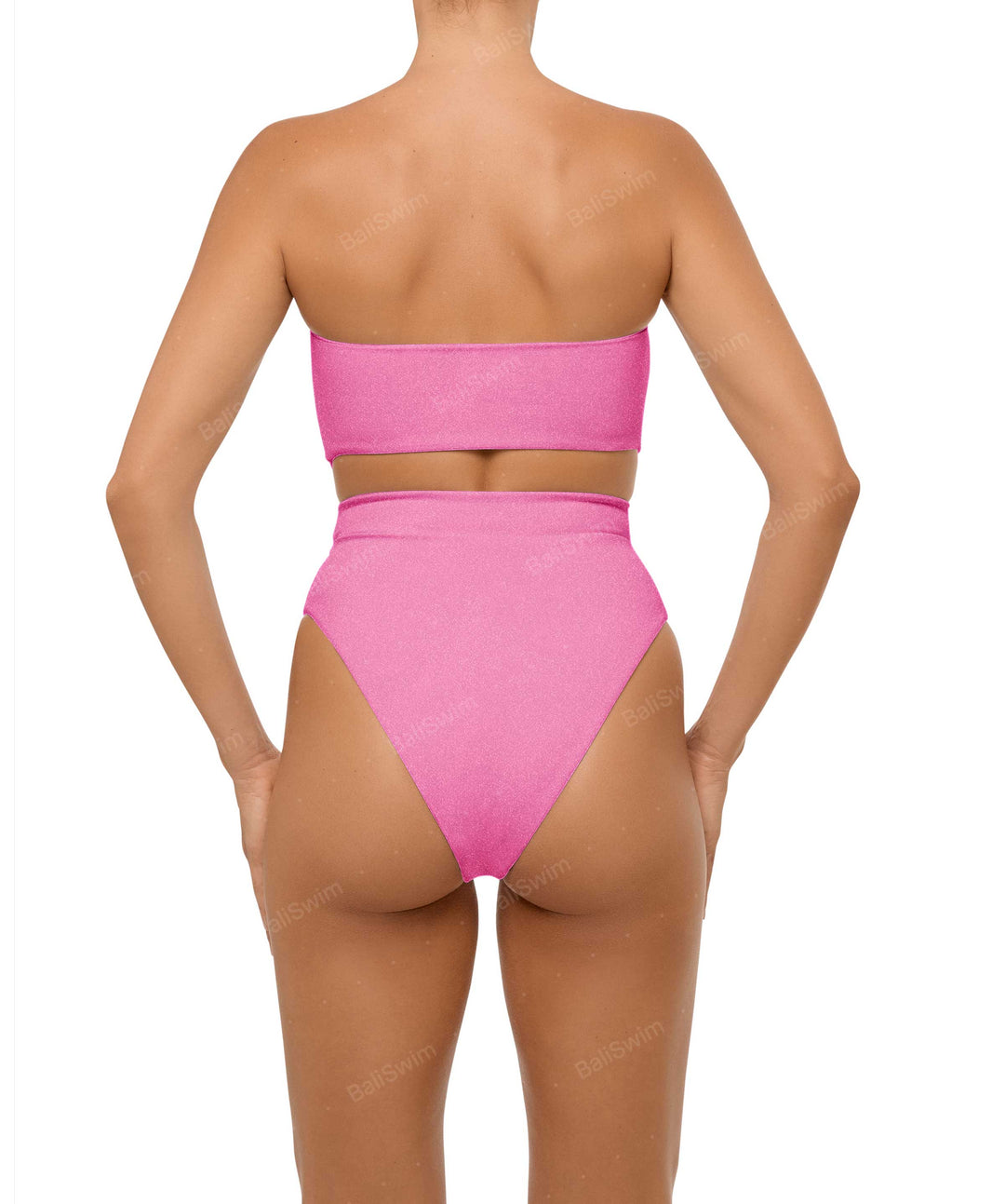 BSWS-B99 O-ring High Rise Bikini Bottom
