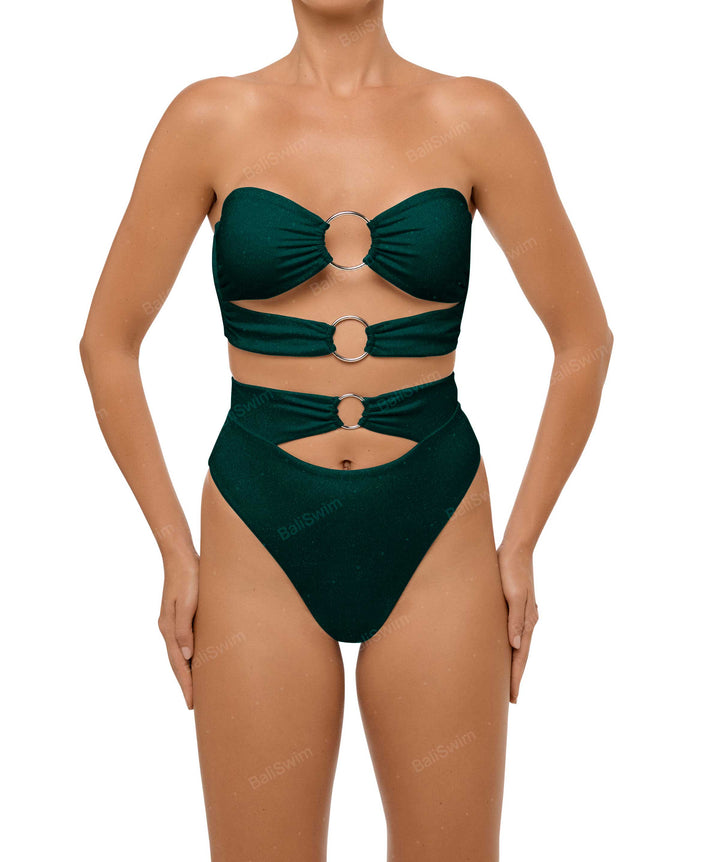 BSWS-T99 O-ring Bandeau Bikini Top