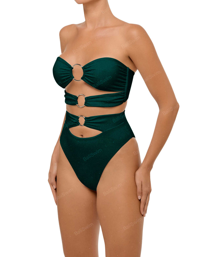 BSWS-T99 O-ring Bandeau Bikini Top