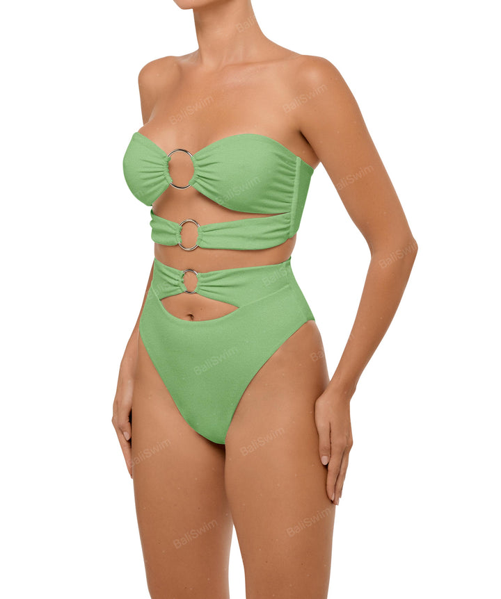 BSWS-T99 O-ring Bandeau Bikini Top