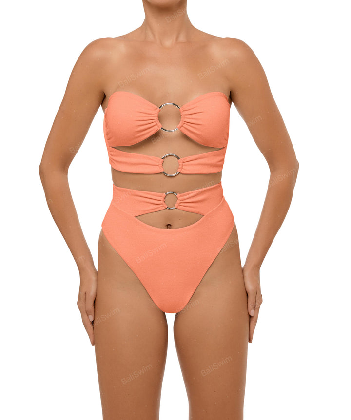 BSWS-T99 O-ring Bandeau Bikini Top