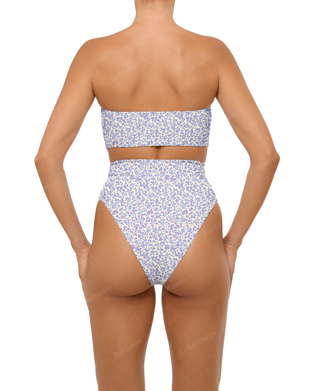 BSWS-B99 O-ring High Rise Bikini Bottom