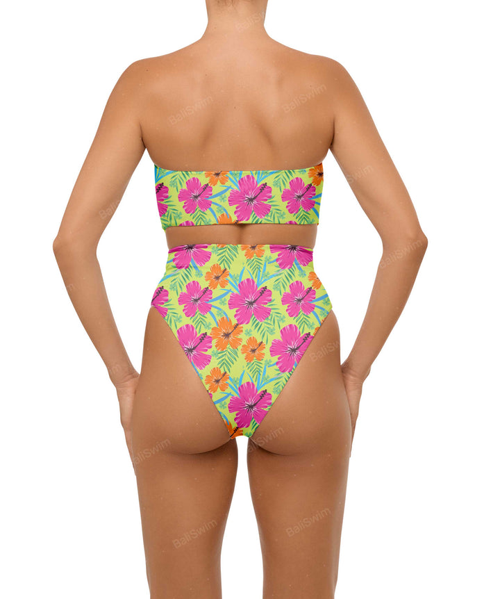 BSWS-B99 O-ring High Rise Bikini Bottom