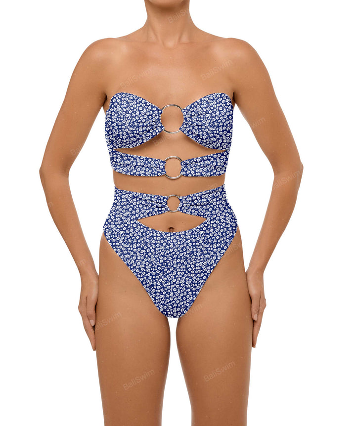 BSWS-T99 O-ring Bandeau Bikini Top