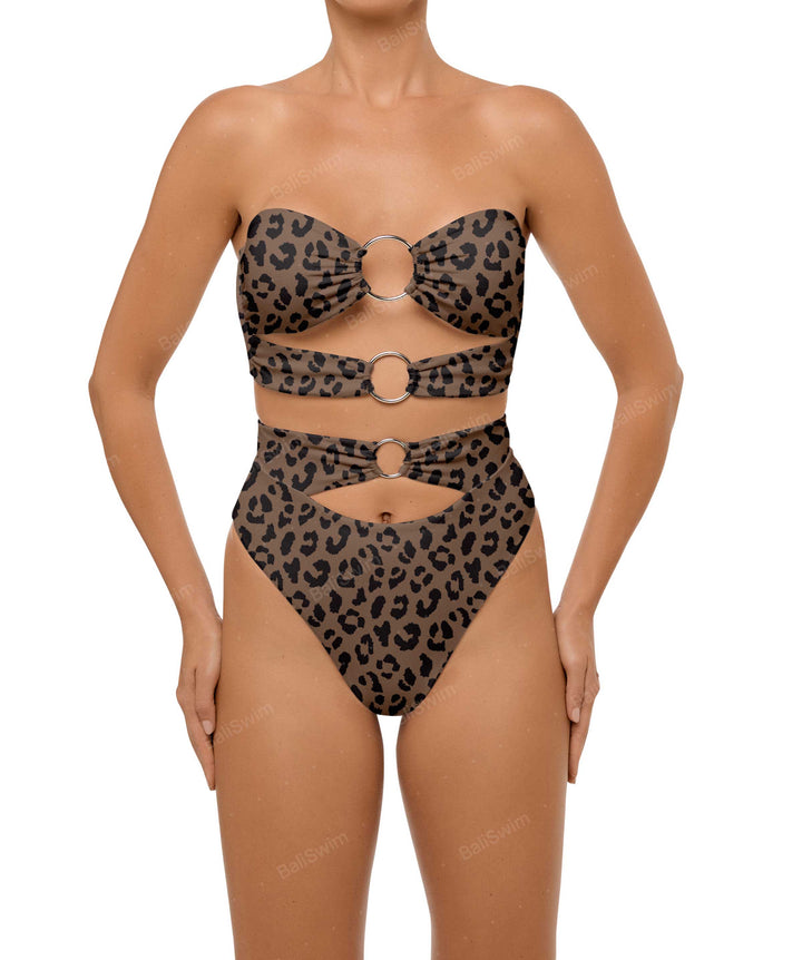 BSWS-B99 O-ring High Rise Bikini Bottom