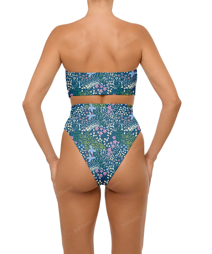BSWS-B99 O-ring High Rise Bikini Bottom