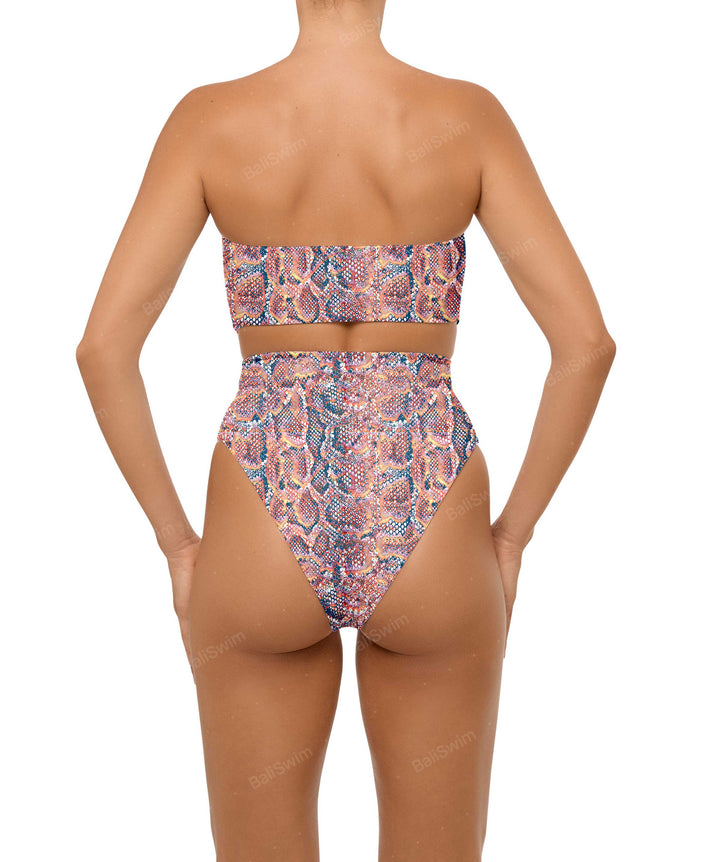 BSWS-B99 O-ring High Rise Bikini Bottom