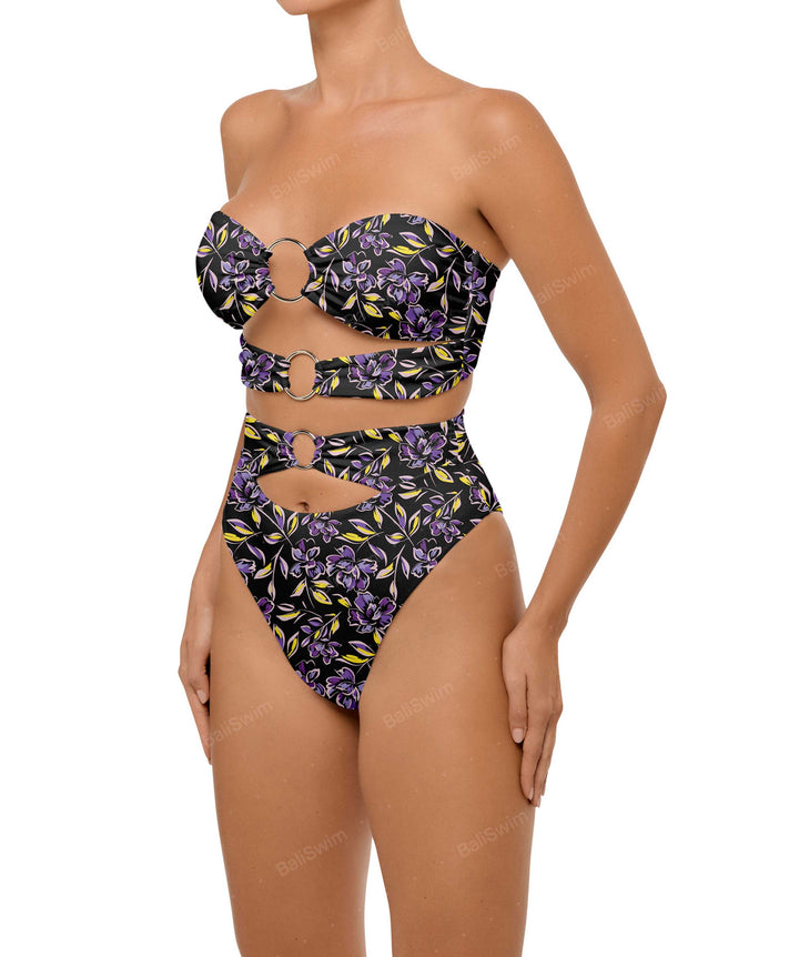 BSWS-T99 O-ring Bandeau Bikini Top