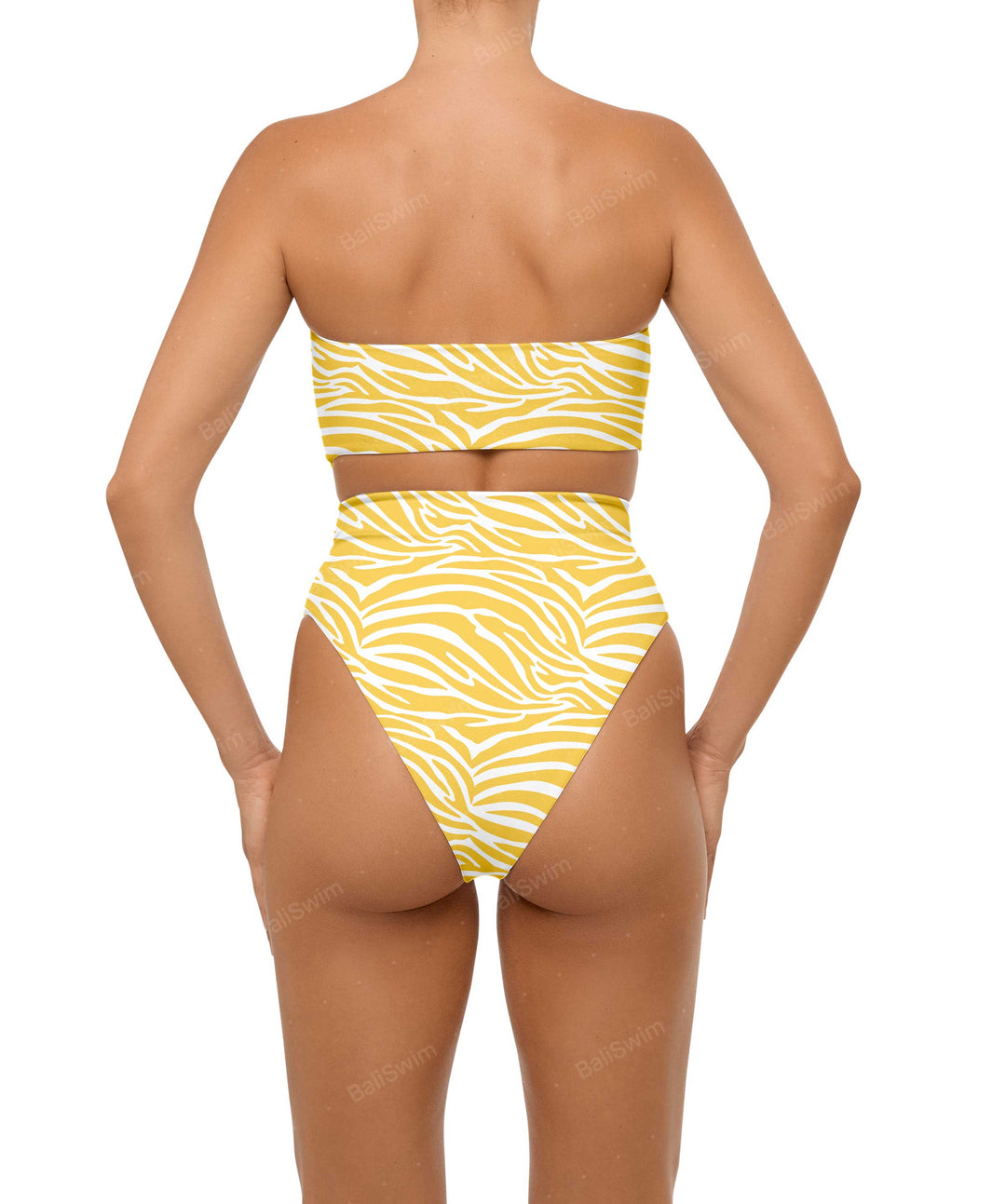BSWS-B99 O-ring High Rise Bikini Bottom