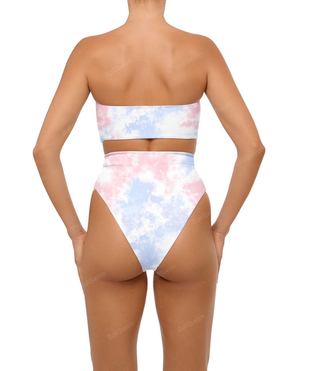 BSWS-B99 O-ring High Rise Bikini Bottom