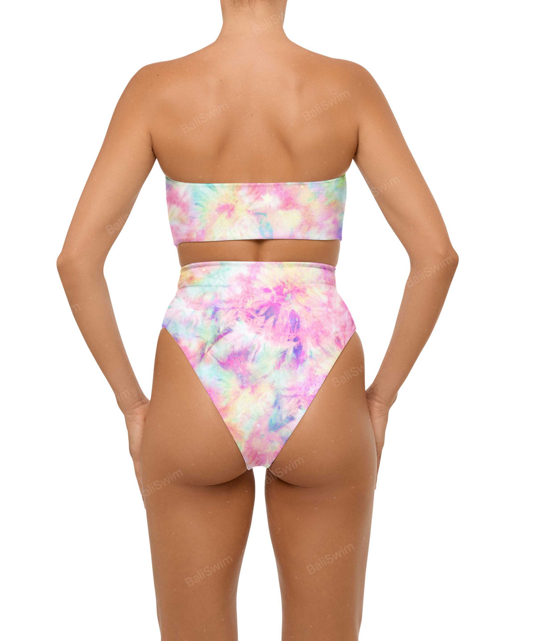 BSWS-B99 O-ring High Rise Bikini Bottom