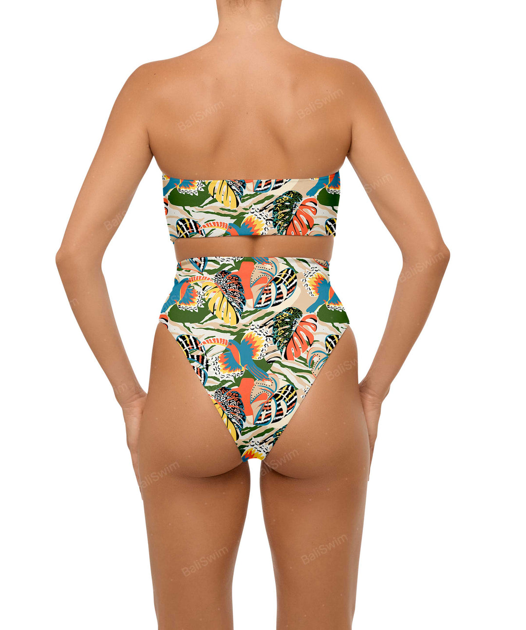 BSWS-T99 O-ring Bandeau Bikini Top