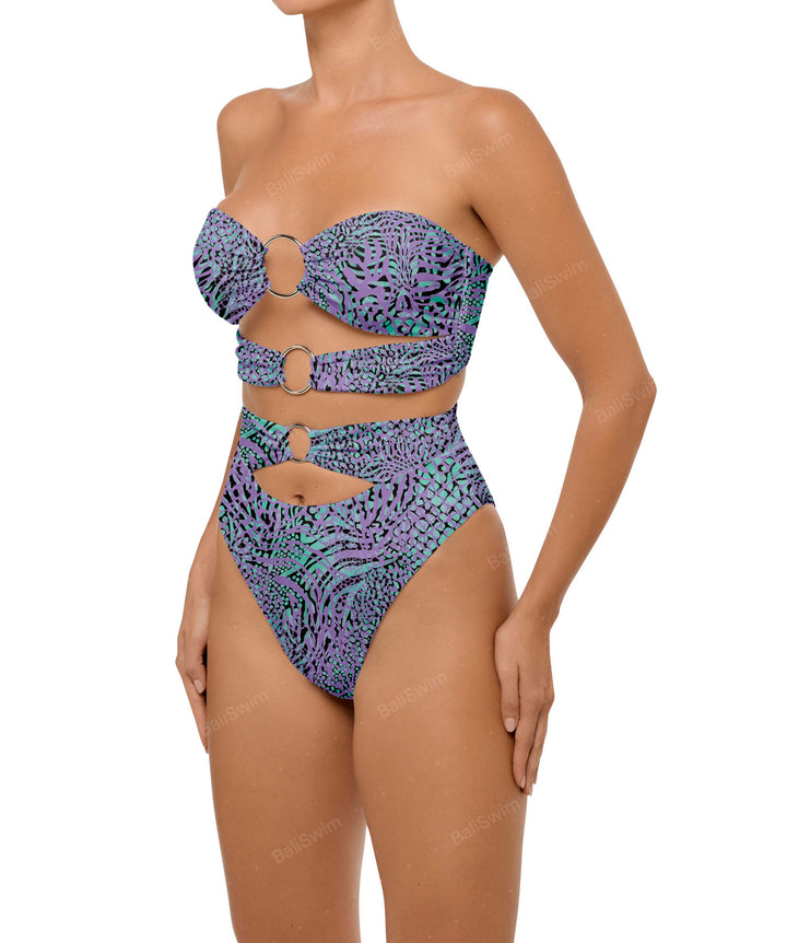 BSWS-T99 O-ring Bandeau Bikini Top