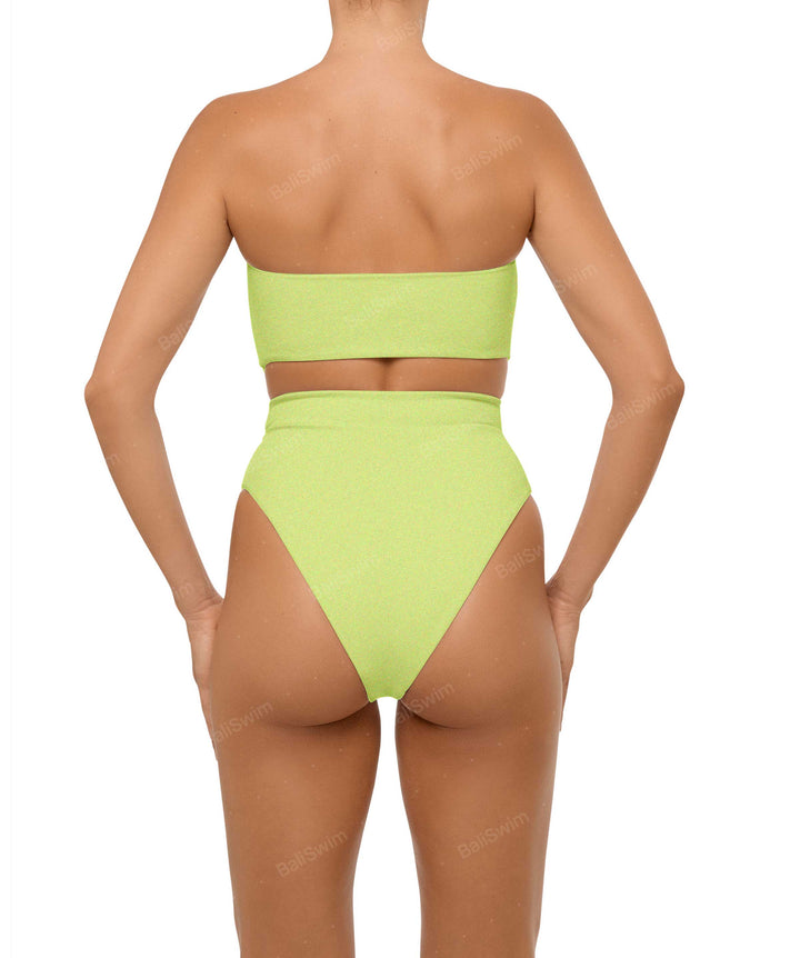 BSWS-B99 O-ring High Rise Bikini Bottom