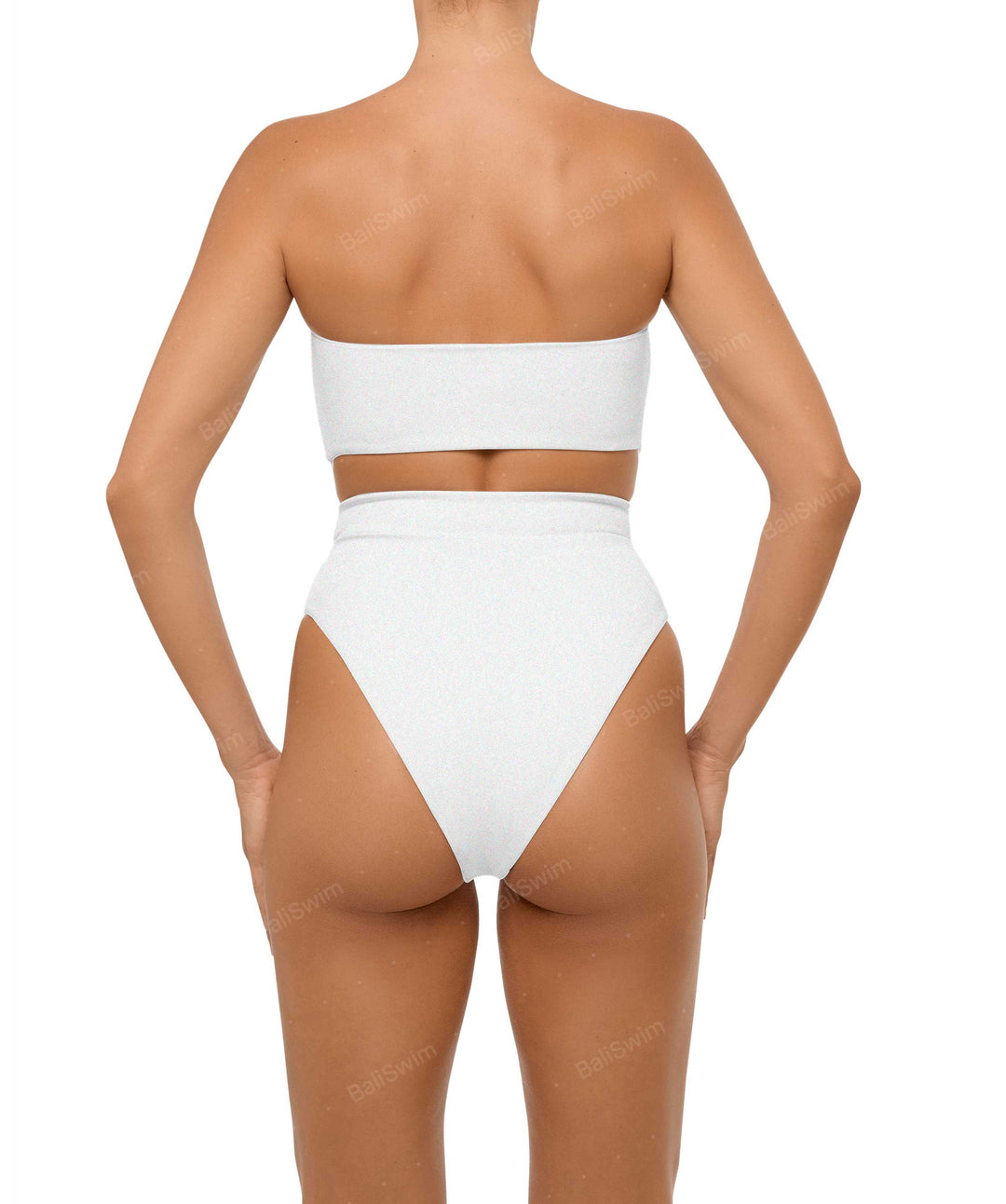 BSWS-B99 O-ring High Rise Bikini Bottom