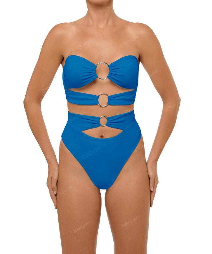 BSWS-T99 O-ring Bandeau Bikini Top