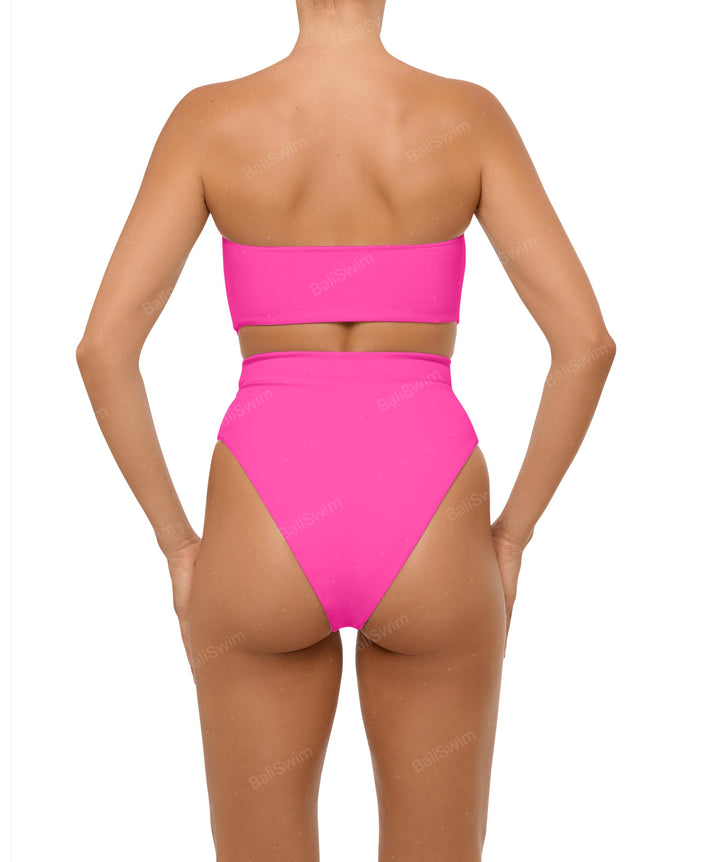 BSWS-B99 O-ring High Rise Bikini Bottom