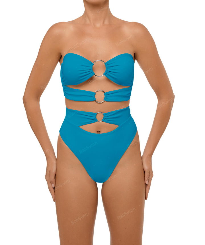 BSWS-T99 O-ring Bandeau Bikini Top