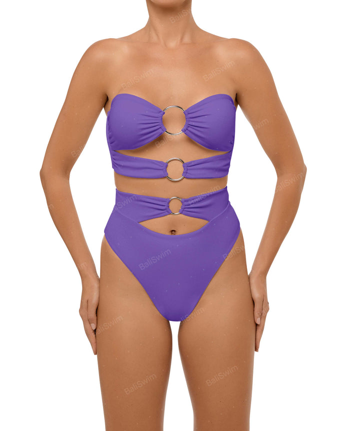 BSWS-T99 O-ring Bandeau Bikini Top