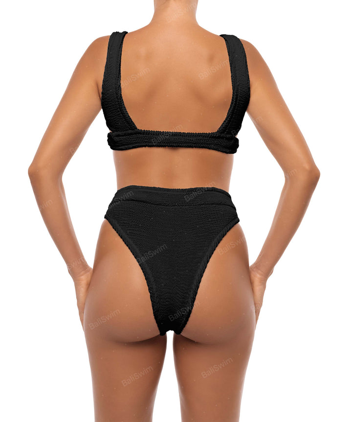 BSWS-UB07 High Waist Bikini Bottom