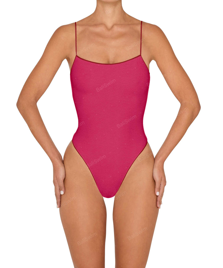 BSWS-S78 Corded Square Neck One Piece