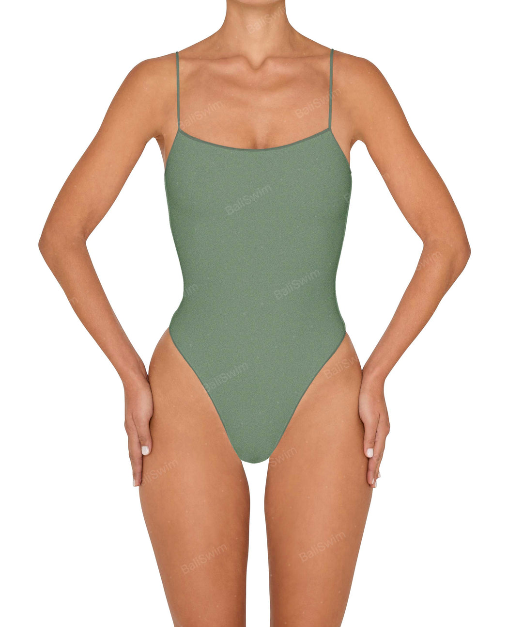 BSWS-S78 Corded Square Neck One Piece