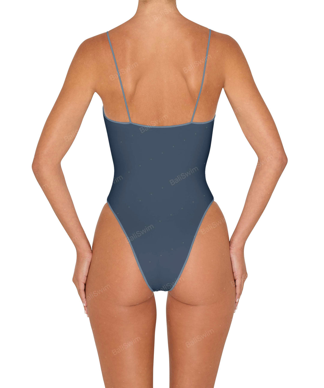 BSWS-S78 Corded Square Neck One Piece