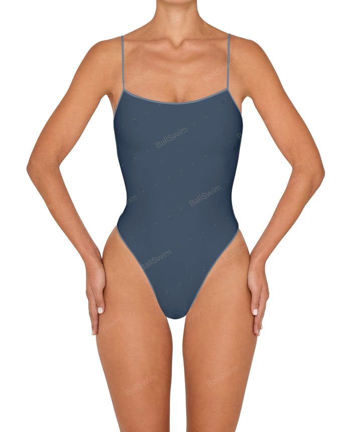 BSWS-S78 Corded Square Neck One Piece