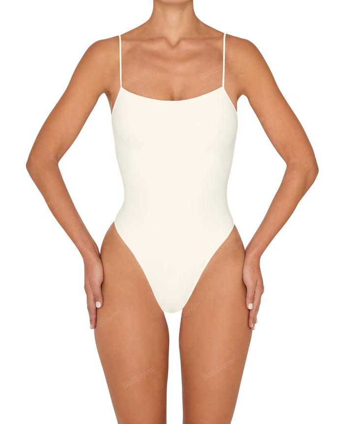 BSWS-S78 Corded Square Neck One Piece