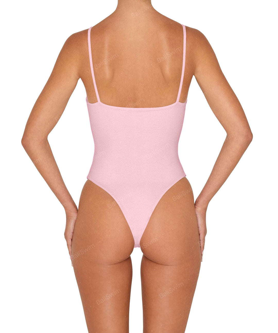 BSWS-S79 Square Neck One Piece With Rings