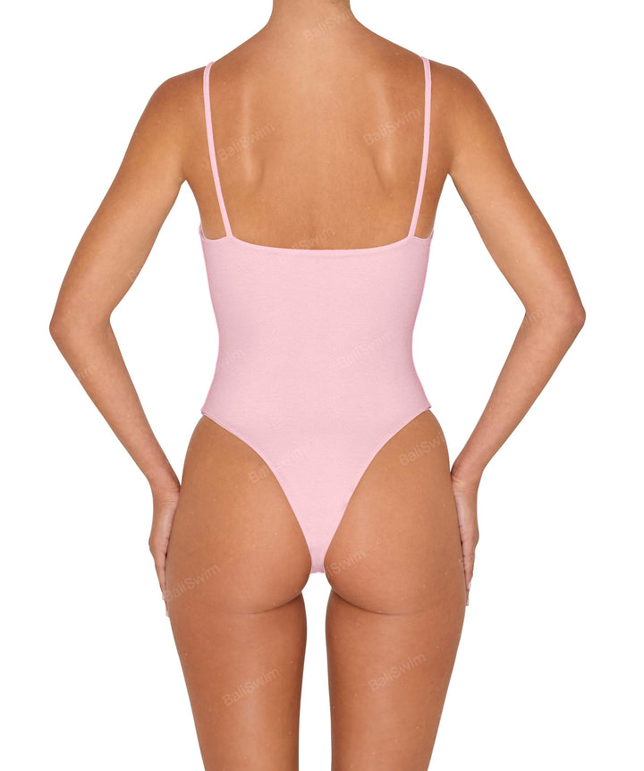 BSWS-S79 Square Neck One Piece With Rings