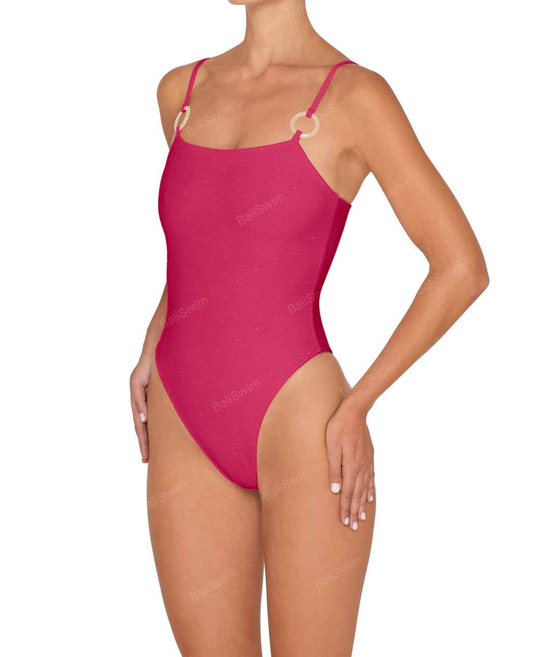 BSWS-S79 Square neck one-piece with rings