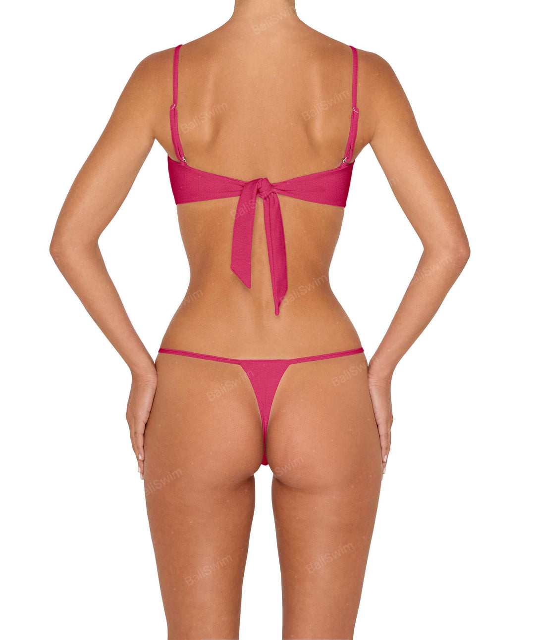 BSWS-B138 Binded Bottom Thong Coverage