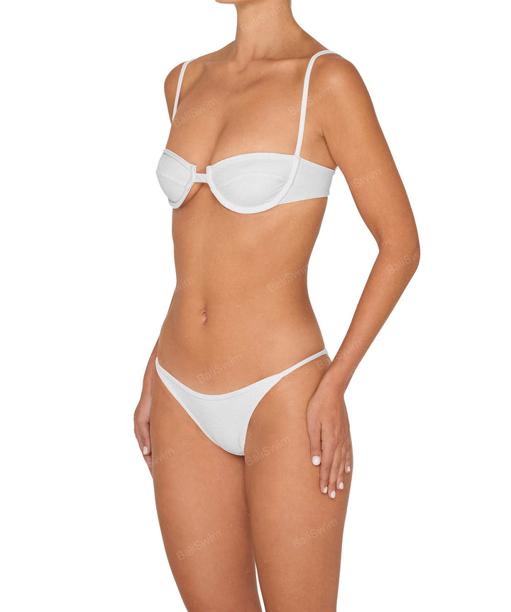 BSWS-T139 Self Tie Underwire Top
