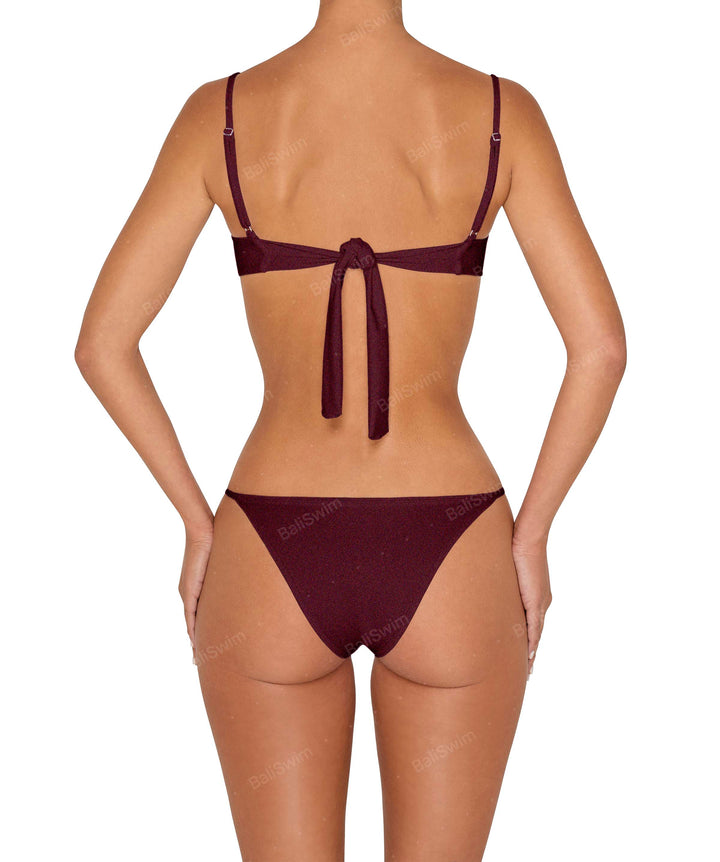 BSWS-T139 Self Tie Underwire Top