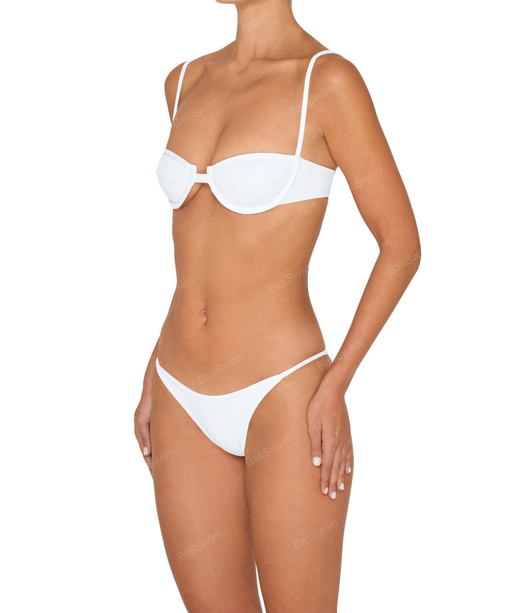 BSWS-T139 Self Tie Underwire Top